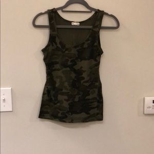 Camo tank top
